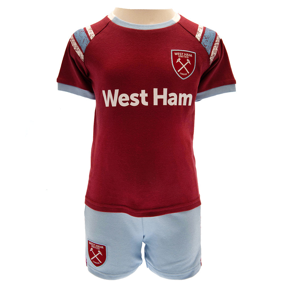 West Ham United FC Shirt & Short Set 6-9 Mths ST: 1 - Baby Clothing By West Ham United