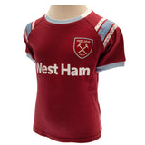 West Ham United FC Shirt & Short Set 6-9 Mths ST: 2 - Baby Clothing By West Ham United