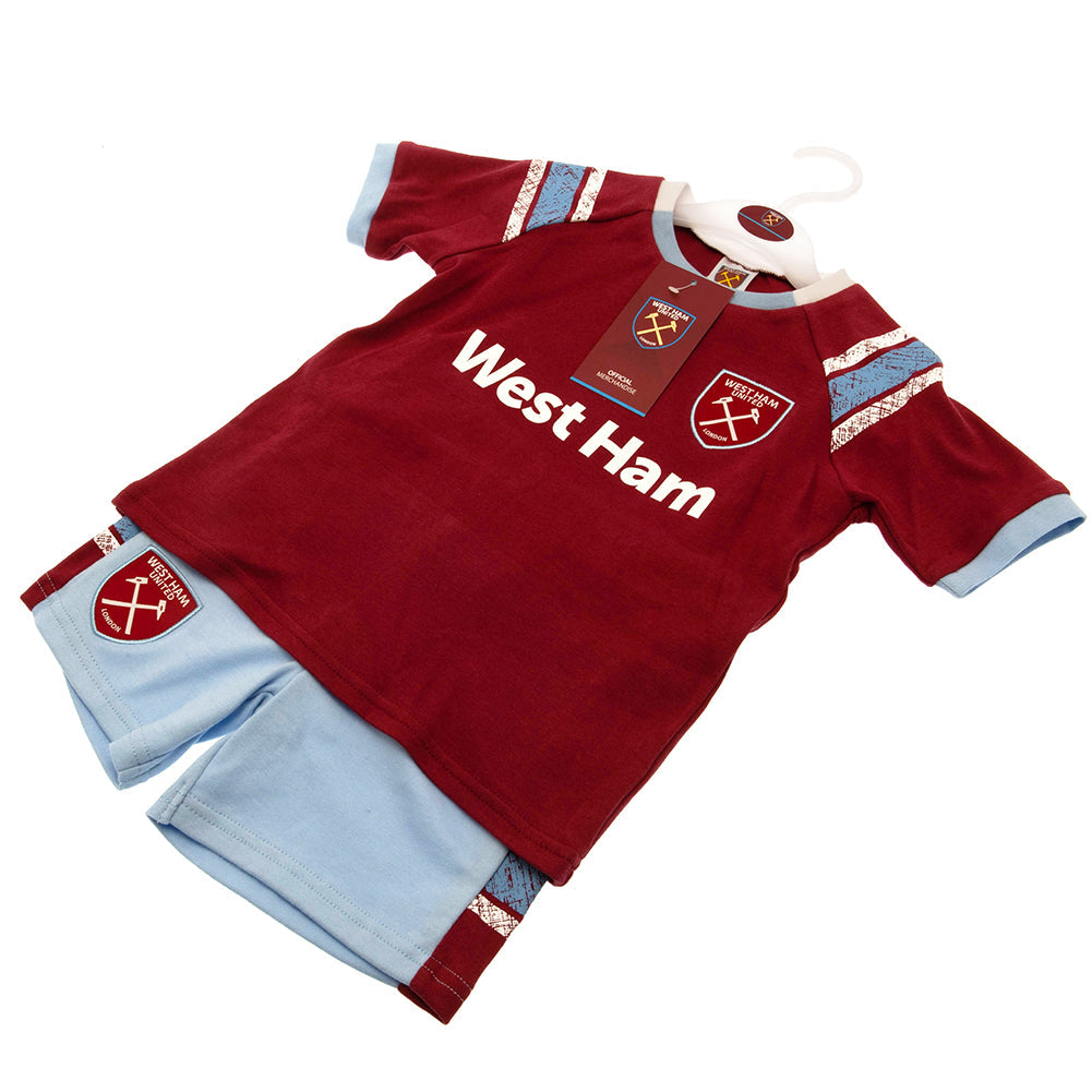 West Ham United FC Shirt & Short Set 6-9 Mths ST: 5 - Baby Clothing By West Ham United