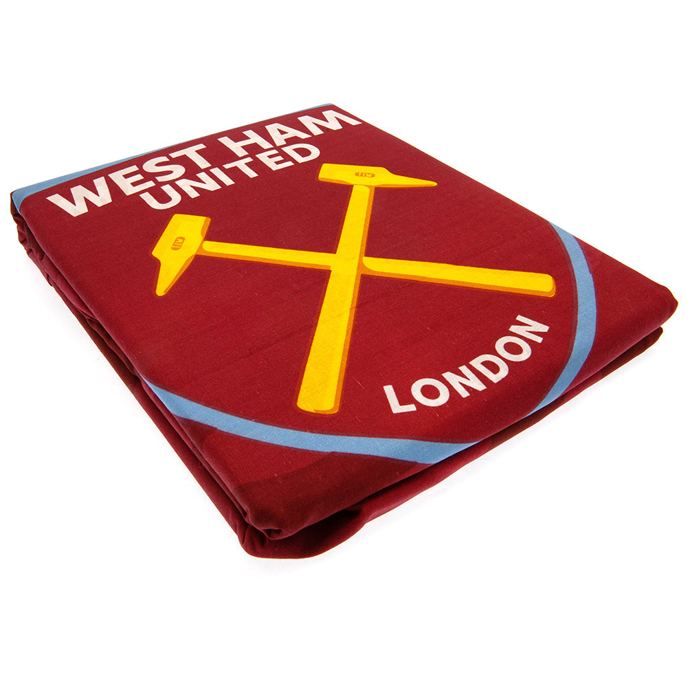 West Ham United FC Player Camo Single Duvet Set: 2 - Bedroom By West Ham United