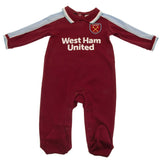 West Ham United FC Sleepsuit 12-18 Mths CS: 1 - Baby Clothing By West Ham United