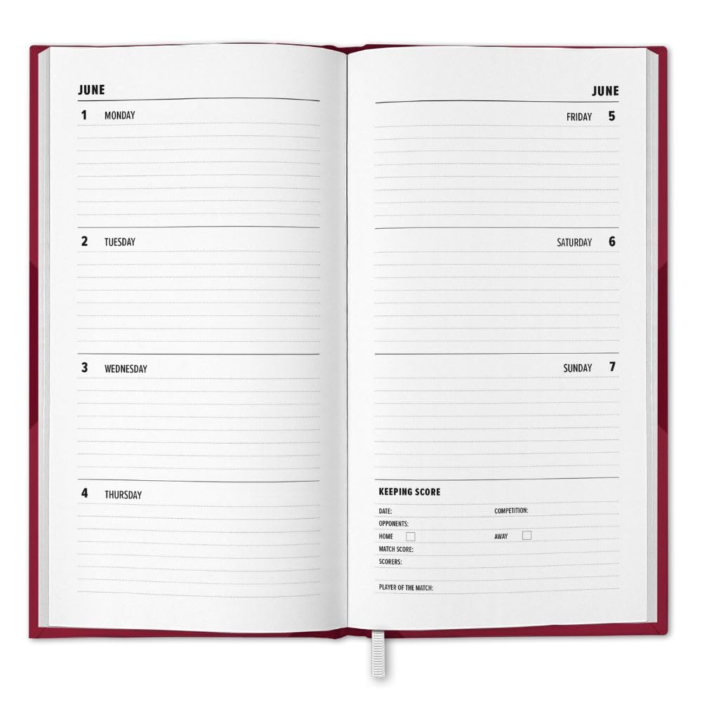 West Ham United FC Slim Diary 2026: 2 - Diaries By West Ham United
