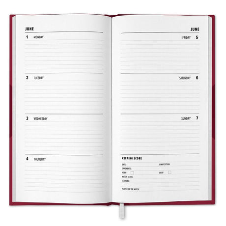 West Ham United FC Slim Diary 2026: 2 - Diaries By West Ham United