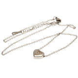 West Ham United FC Stainless Steel Heart Necklace: 3 - Necklaces By West Ham United
