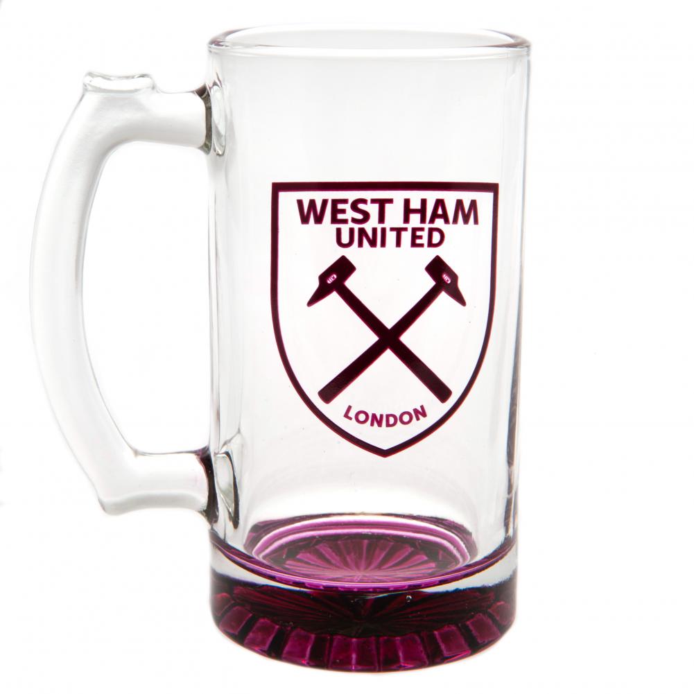 West Ham United FC Stein Glass Tankard: 1 - Glassware By West Ham United