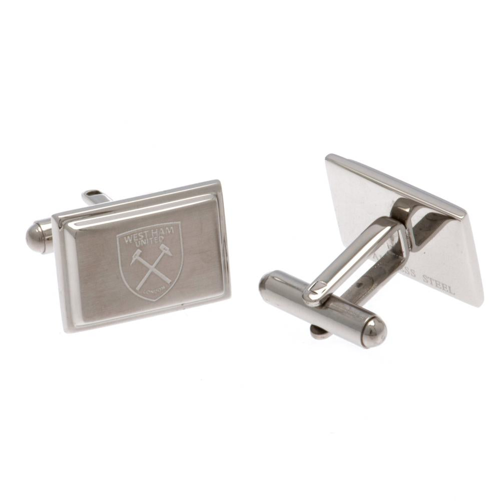 West Ham United FC Tie Slide & Cufflink Set: 3 - Cufflinks & Tie Slides By West Ham United