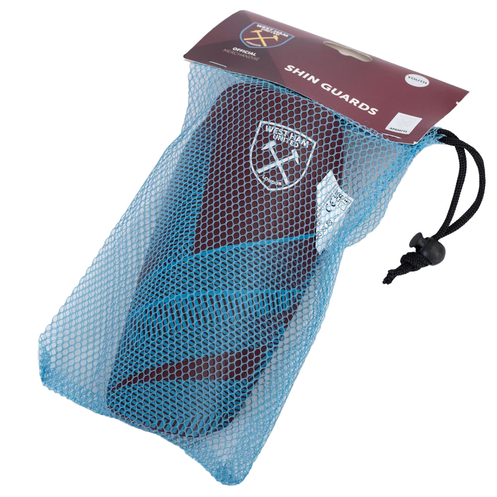 West Ham United FC Fuse Shin Pads Youths: 3 - Shin Pads By West Ham United