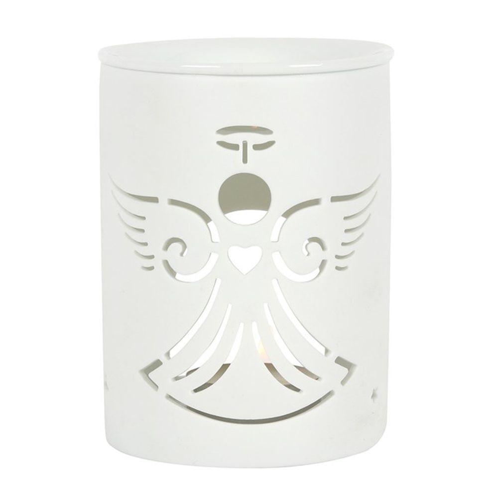 White Angel Cut Out Oil Burner: 2 - Oil & Wax Burners By Gift Moments