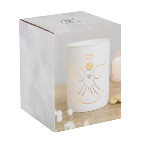 White Angel Cut Out Oil Burner: 4 - Oil & Wax Burners By Gift Moments