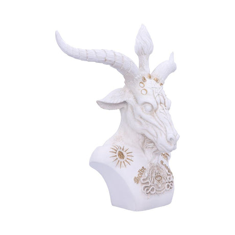 White Baphomet Bust 33.5cm: 5 Figures & Collectables By NN Designs