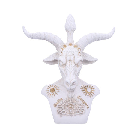 White Baphomet Bust 33.5cm: 2 Figures & Collectables By NN Designs