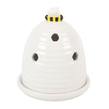 White Beehive Incense Cone Holder: 5 - Incense Holders By Gift Moments