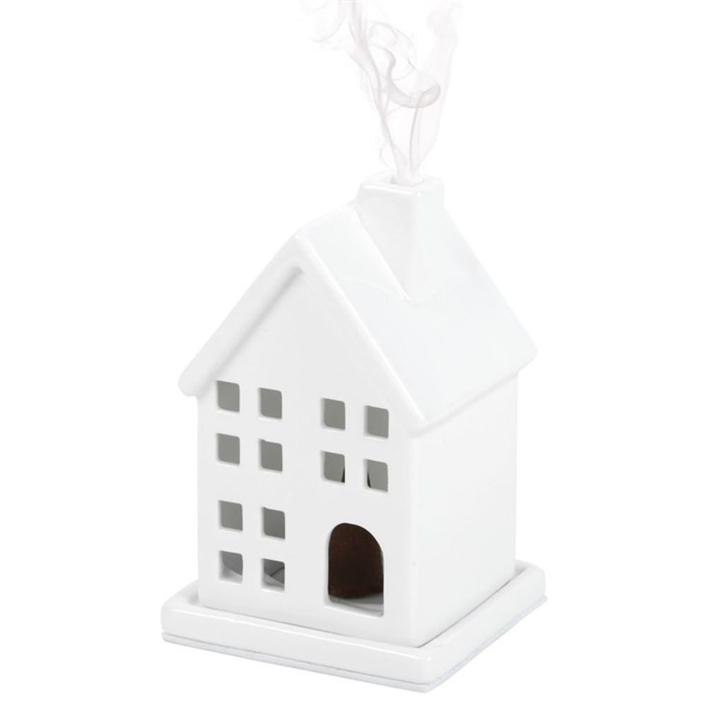 White House Incense Cone Holder: 2 - Incense Holders By Gift Moments