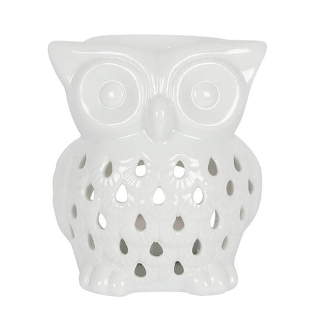 White Owl Oil Burner: 2 - Oil & Wax Burners By Gift Moments