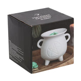 White Pentagram Cauldron Oil Burner: 6 - Oil & Wax Burners By Gift Moments