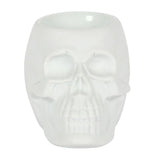 White Skull Oil Burner: 3 - Oil & Wax Burners By Gift Moments