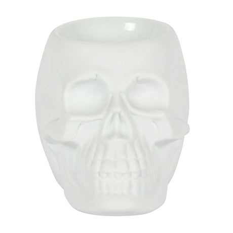 White Skull Oil Burner: 3 - Oil & Wax Burners By Gift Moments