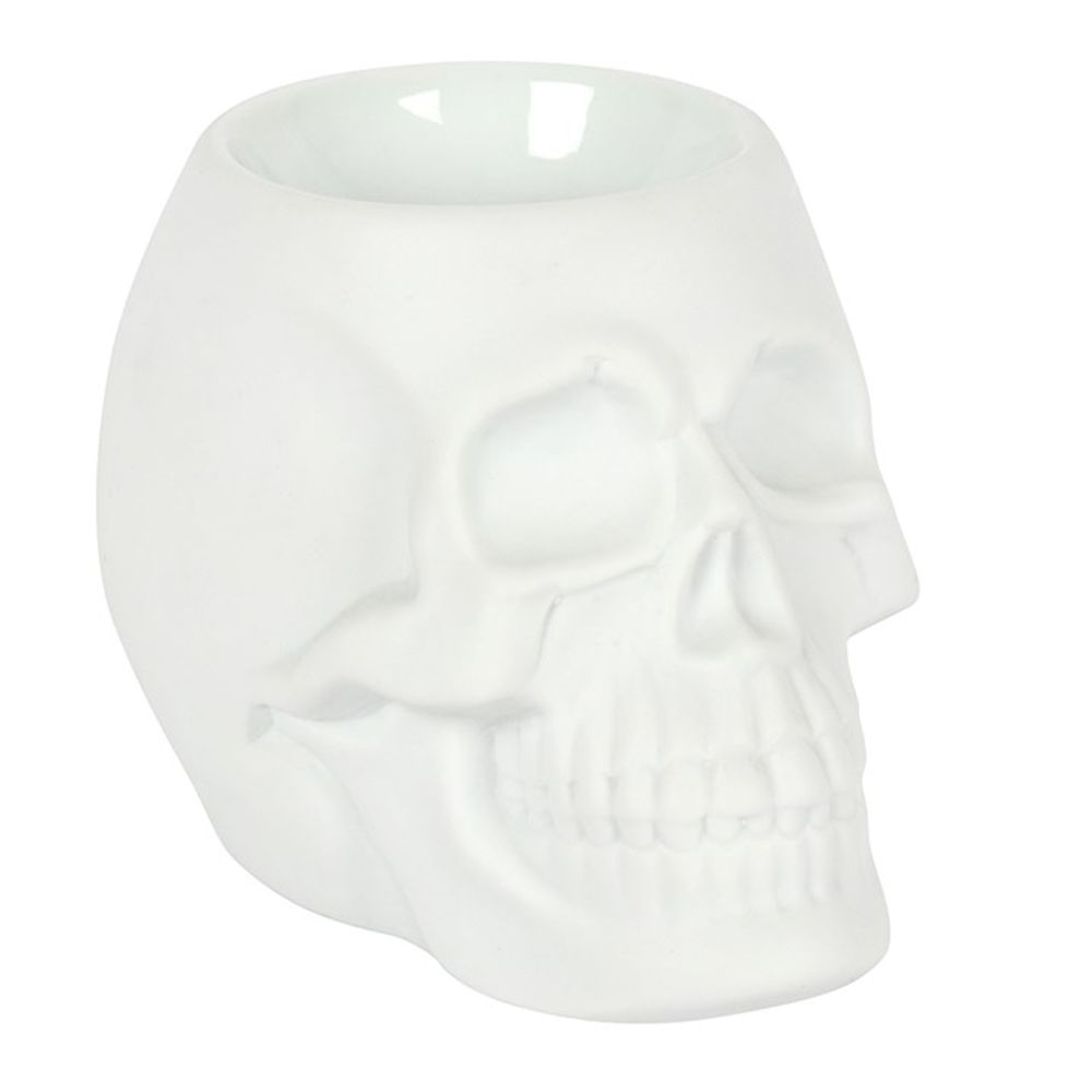 White Skull Oil Burner: 2 - Oil & Wax Burners By Gift Moments