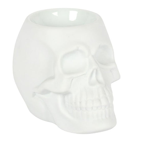 White Skull Oil Burner: 2 - Oil & Wax Burners By Gift Moments