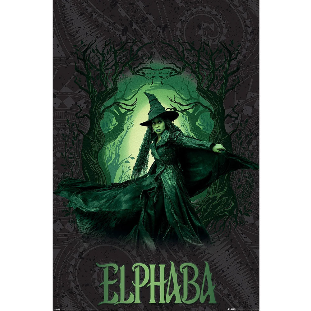 Wicked 2 Elphaba Glow Poster 35: 1 - Posters By Wicked