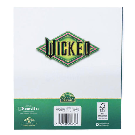 Wicked Elphaba Birthday Card: 4 - Greeting Cards By Wicked