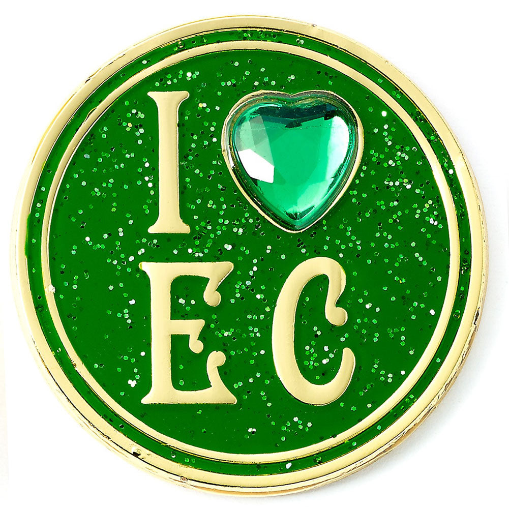 Wicked I Love Emerald City Badge: 1 - Badges By Wicked
