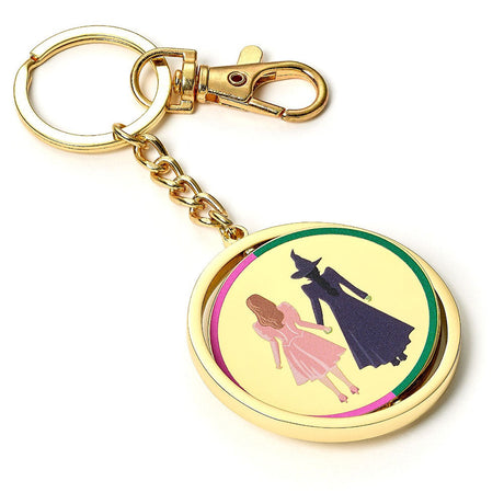 Wicked I Love Emerald City Spinner Keyring: 4 - Keyrings By Wicked