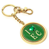 Wicked I Love Emerald City Spinner Keyring: 1 - Keyrings By Wicked