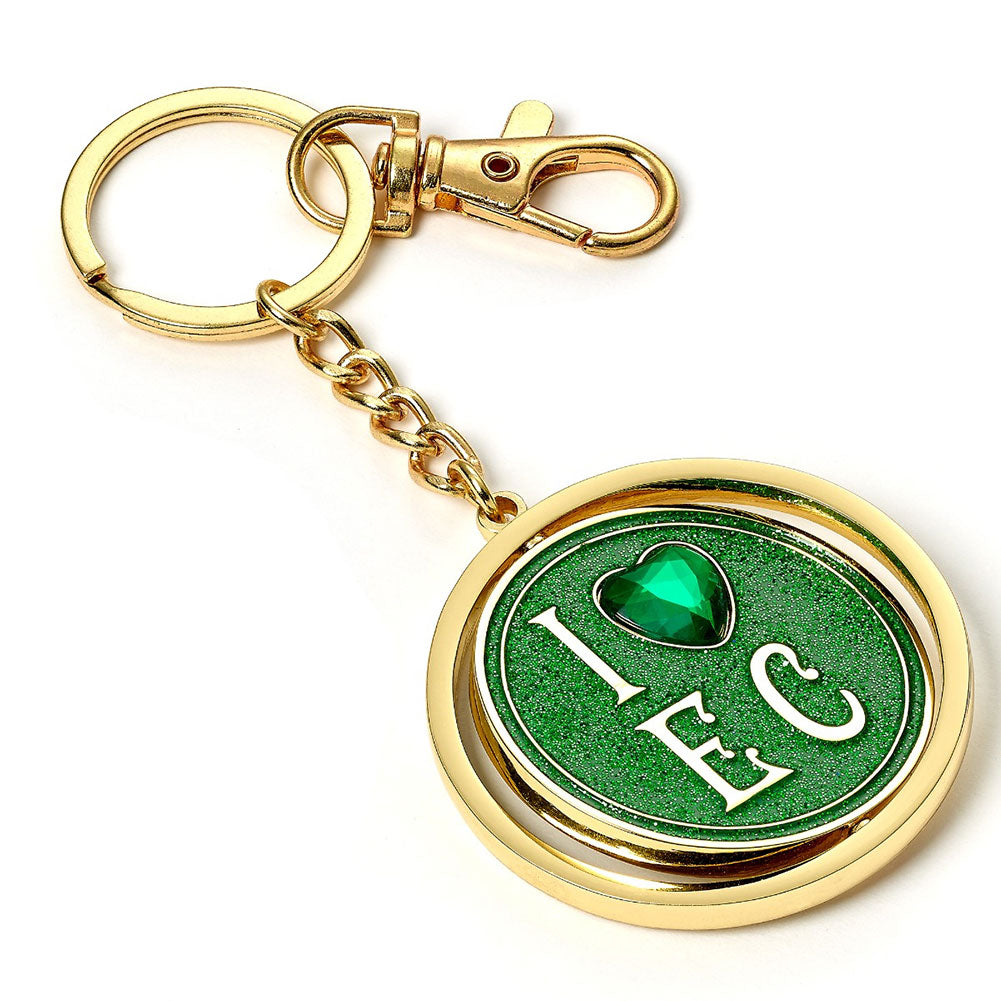 Wicked I Love Emerald City Spinner Keyring - Shop Keyrings At Gift Moments - 3