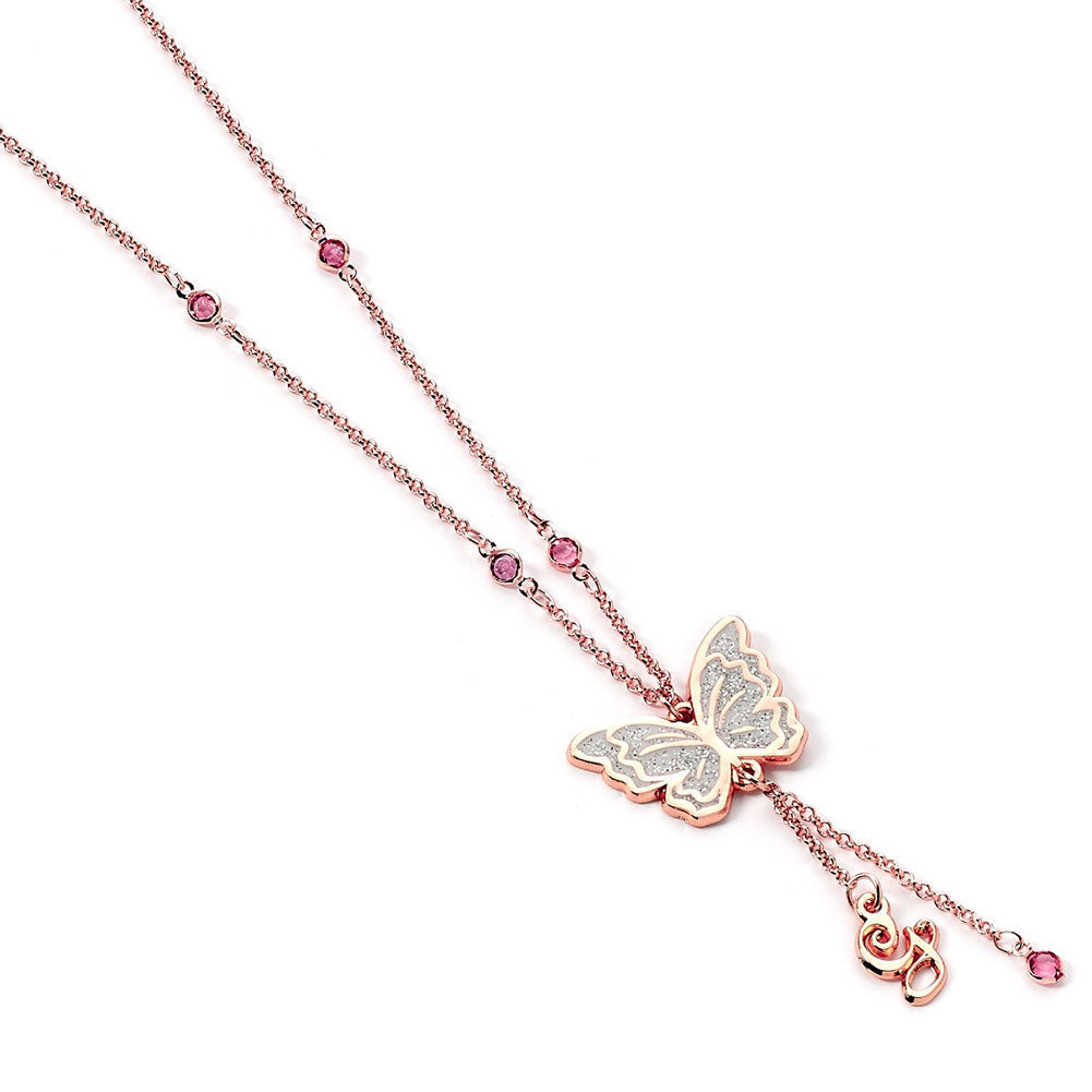 Wicked Rose Gold Glinda Buterfly Necklace: 2 - Jewellery By Wicked