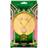 Wicked Rose Gold Plated Glinda Necklace & Earrings: 2 - Jewellery By Wicked