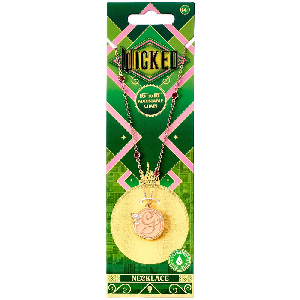 Wicked Rose Gold Plated Glinda Necklace: 4 - Jewellery By Wicked