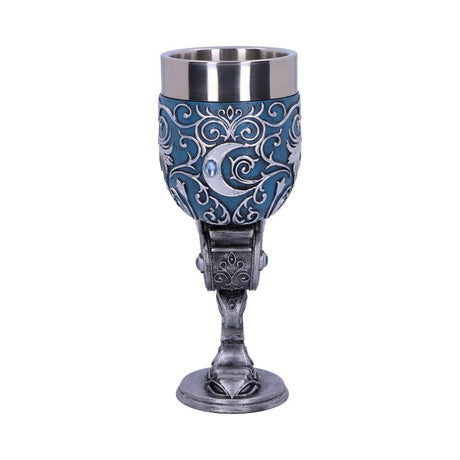Wild at Heart Twin Wolf Heart Set of Two Goblets: 5 Goblets & Chalices By NN Designs