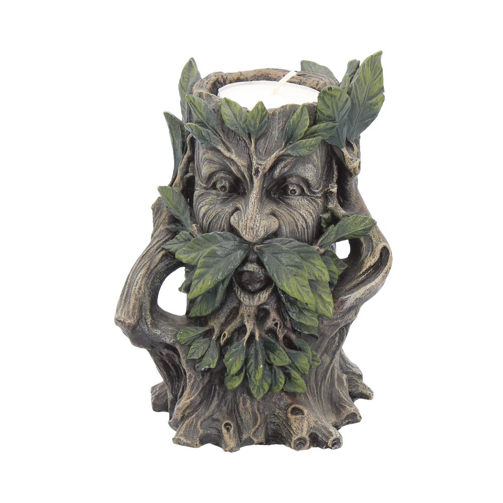 Wildwood Tree Spirit Tealight Holder 12cm: 2 Candles & Holders By Gift Moments