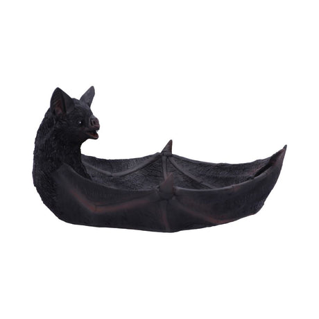 Winged Watcher Bat Trinket Holder Jewellery Dish: 5 - Figures & Collectables By Gift Moments