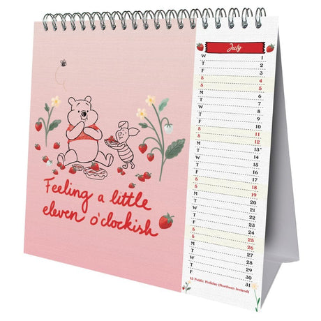 Winnie The Pooh Desktop Calendar 2026: 2 - Calendars By Winnie The Pooh