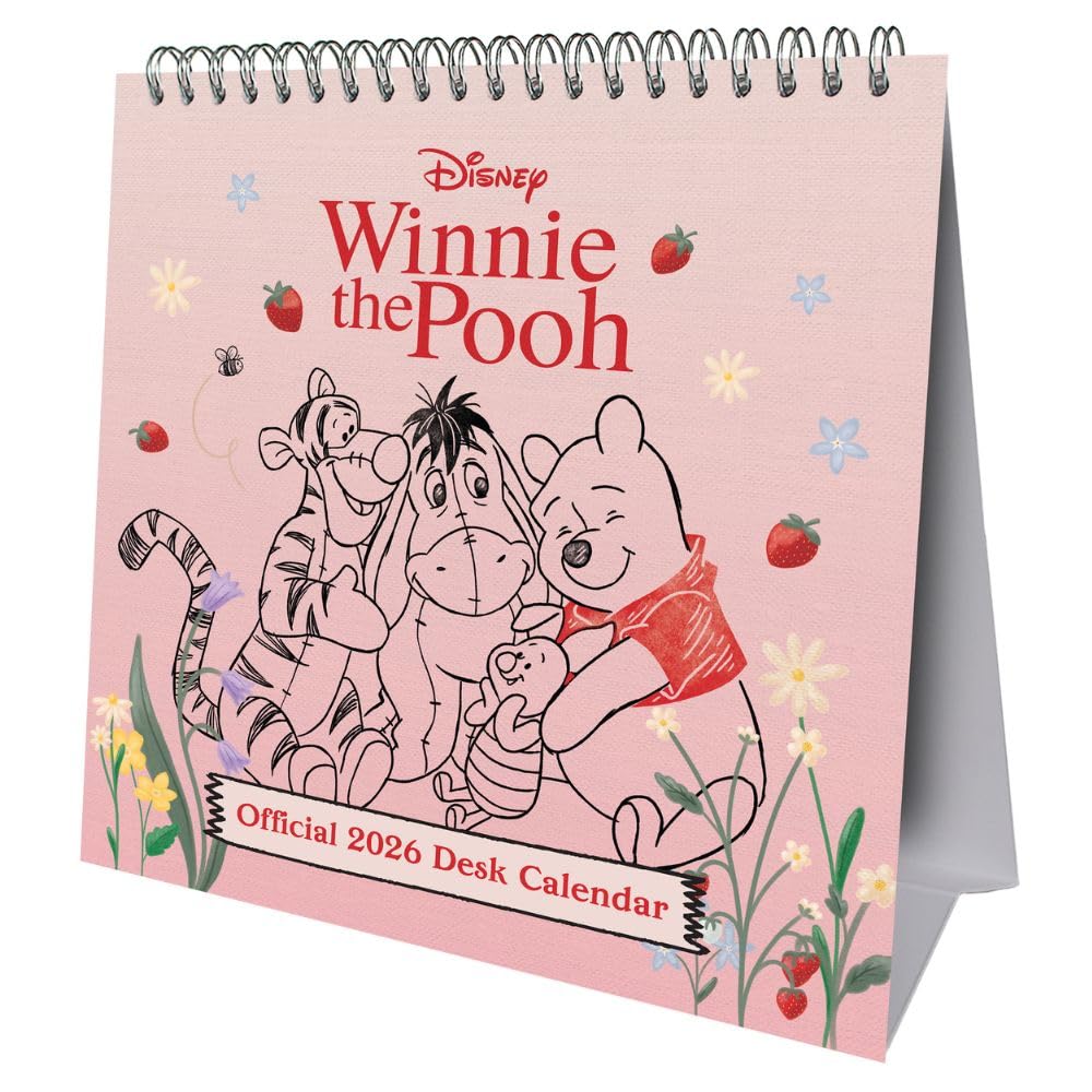 Winnie The Pooh Desktop Calendar 2026: 1 - Calendars By Winnie The Pooh