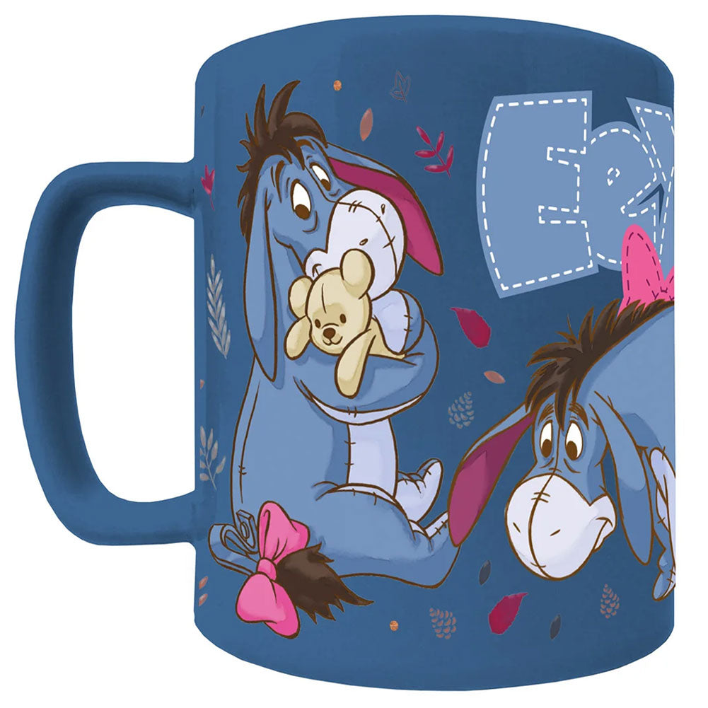 Winnie The Pooh Fuzzy Eeyore Mug: 2 Mugs By Winnie The Pooh