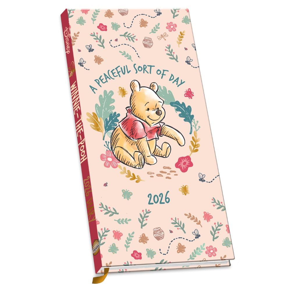 Winnie The Pooh Slim Diary 2026: 1 - Diaries By Winnie The Pooh