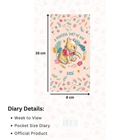 Winnie The Pooh Slim Diary 2026: 4 - Diaries By Winnie The Pooh