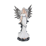 Winter Fairy With Dragon Companion Vanya 54.5cm: 2 - Figurines Extra Large (Over 50cm) By Gift Moments