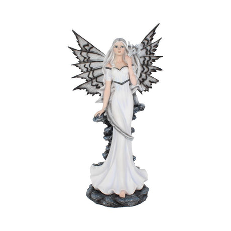 Winter Fairy With Dragon Companion Vanya 54.5cm: 2 - Figurines Extra Large (Over 50cm) By Gift Moments