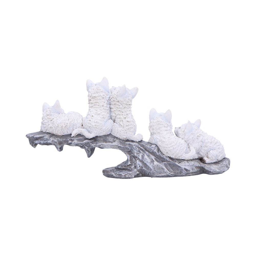 Winter Litter White Wolf Ornament - Shop Figures & Collectables At Gift Moments - 4