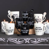 Witch and Wizard Couples Mug and Spoon Set: 5 - Mugs By Gift Moments