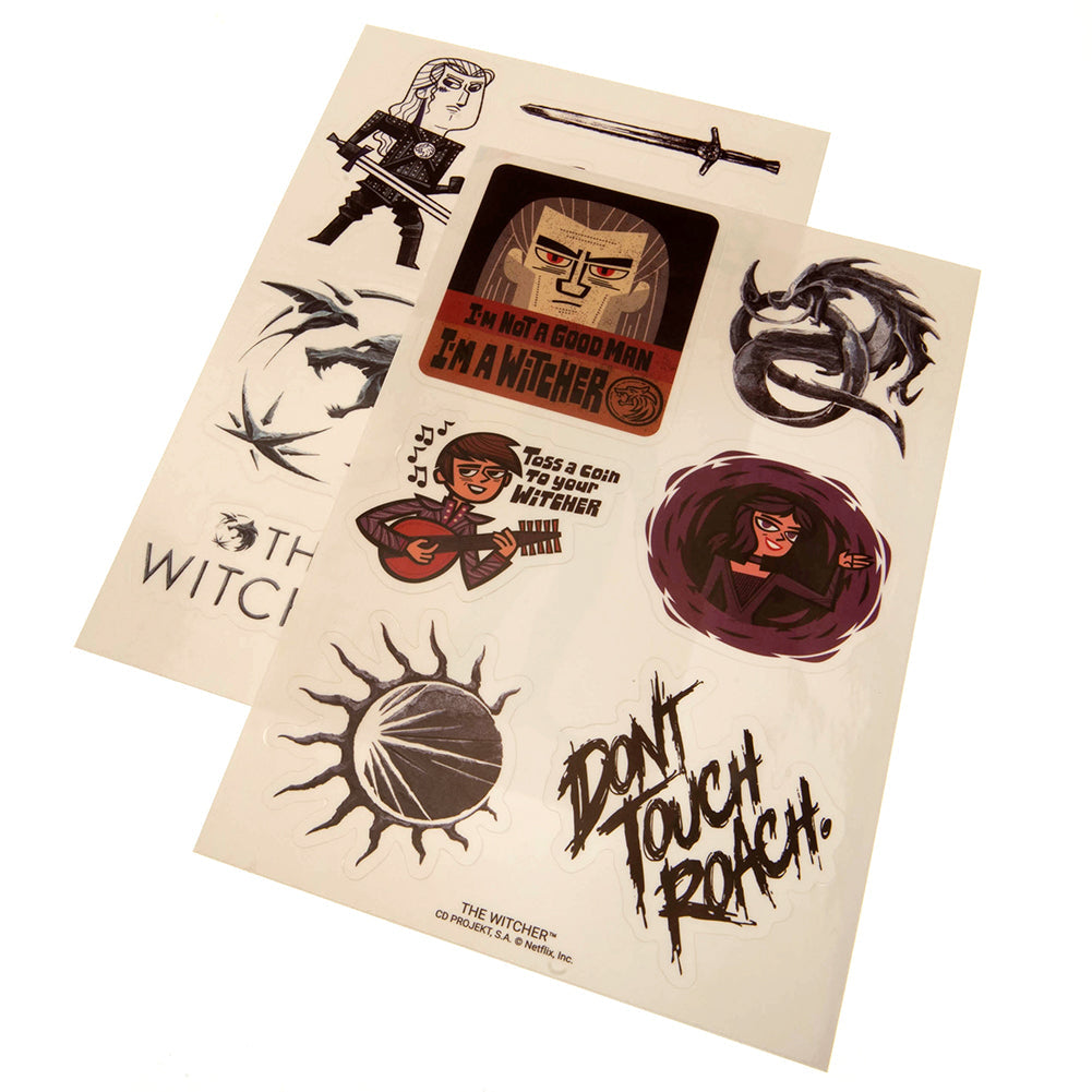 The Witcher Tech Stickers: 3 Stickers By The Witcher