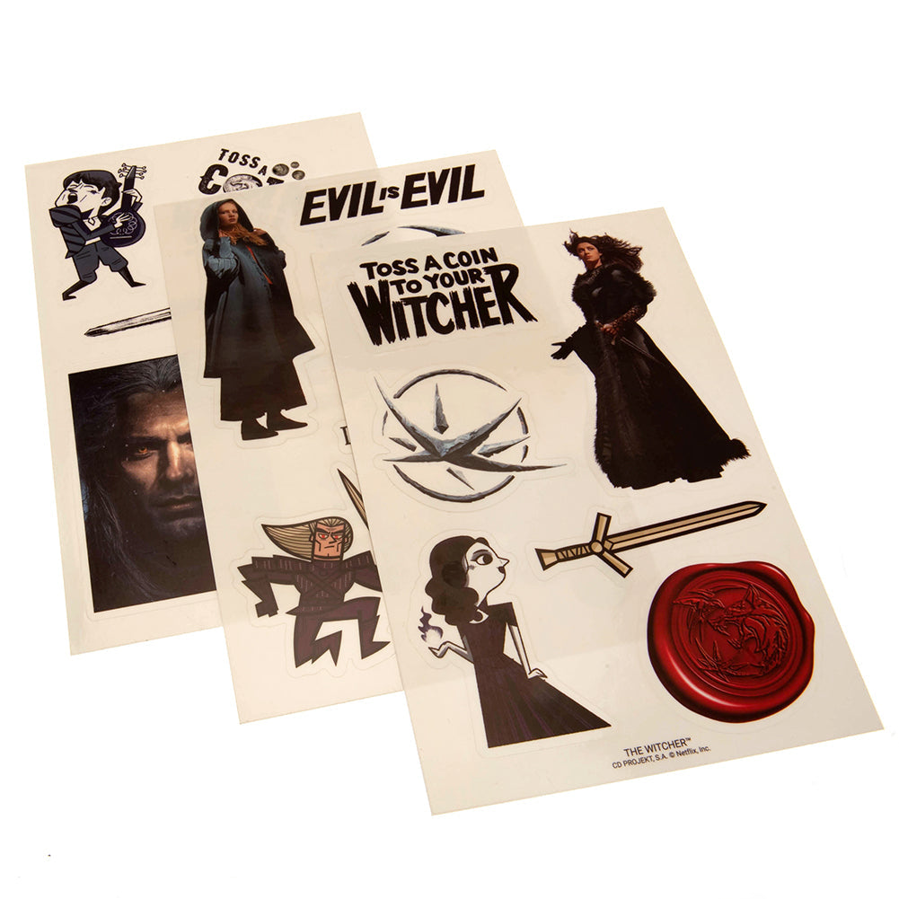 The Witcher Tech Stickers: 2 Stickers By The Witcher