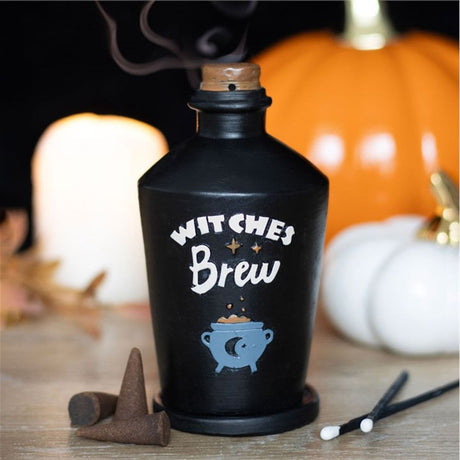 Witches Brew Potion Bottle Incense Cone Burner: 1 - Incense Holders By Gift Moments