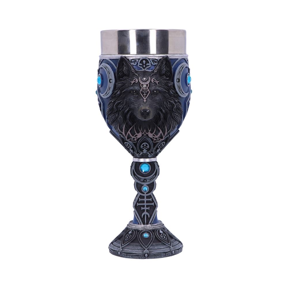 Wolf Moon Goblet 19.5cm: 2 - Goblets & Chalices By NN Designs