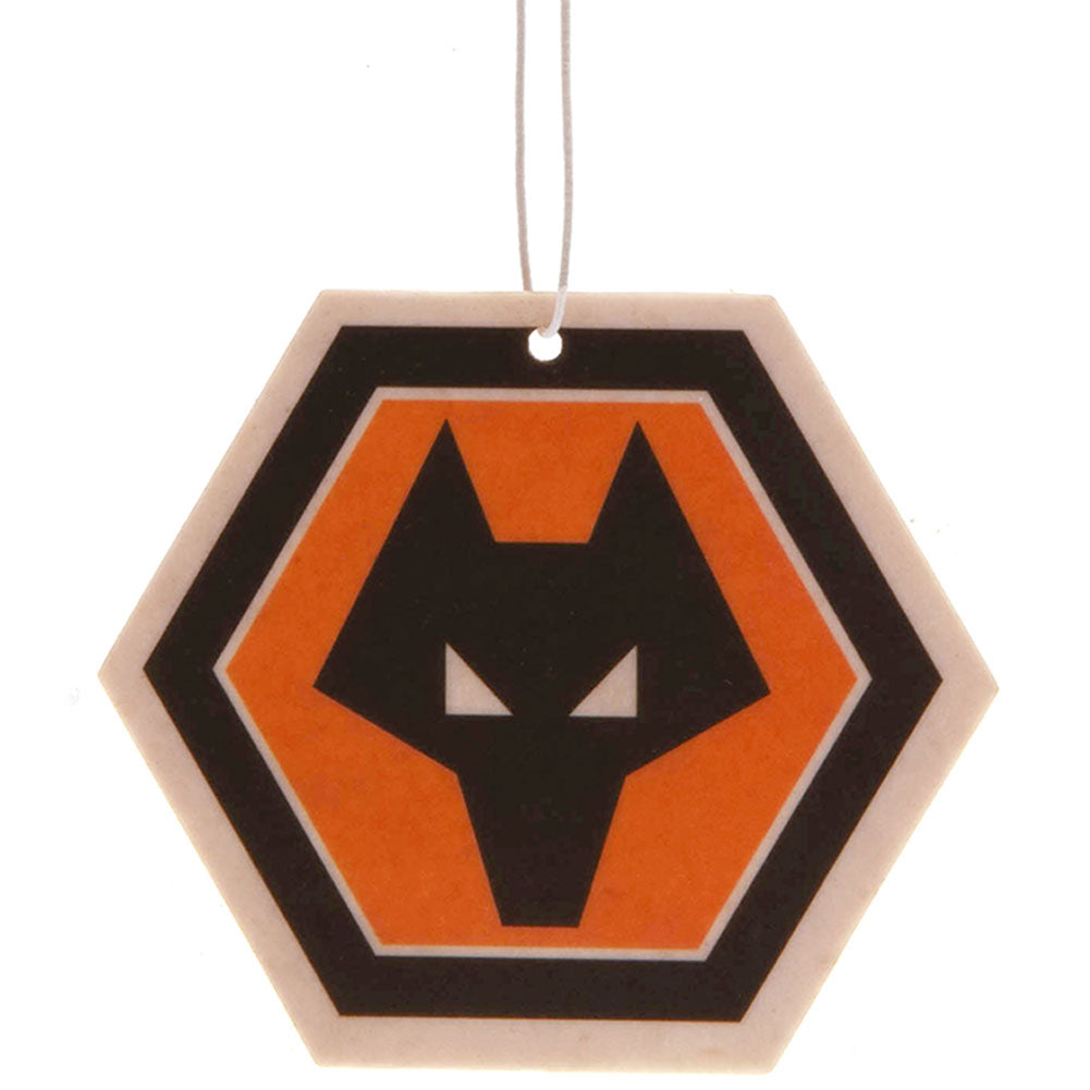 Wolverhampton Wanderers FC Crest Air Freshener: 3 - Car Accessories By Wolverhampton Wanderers