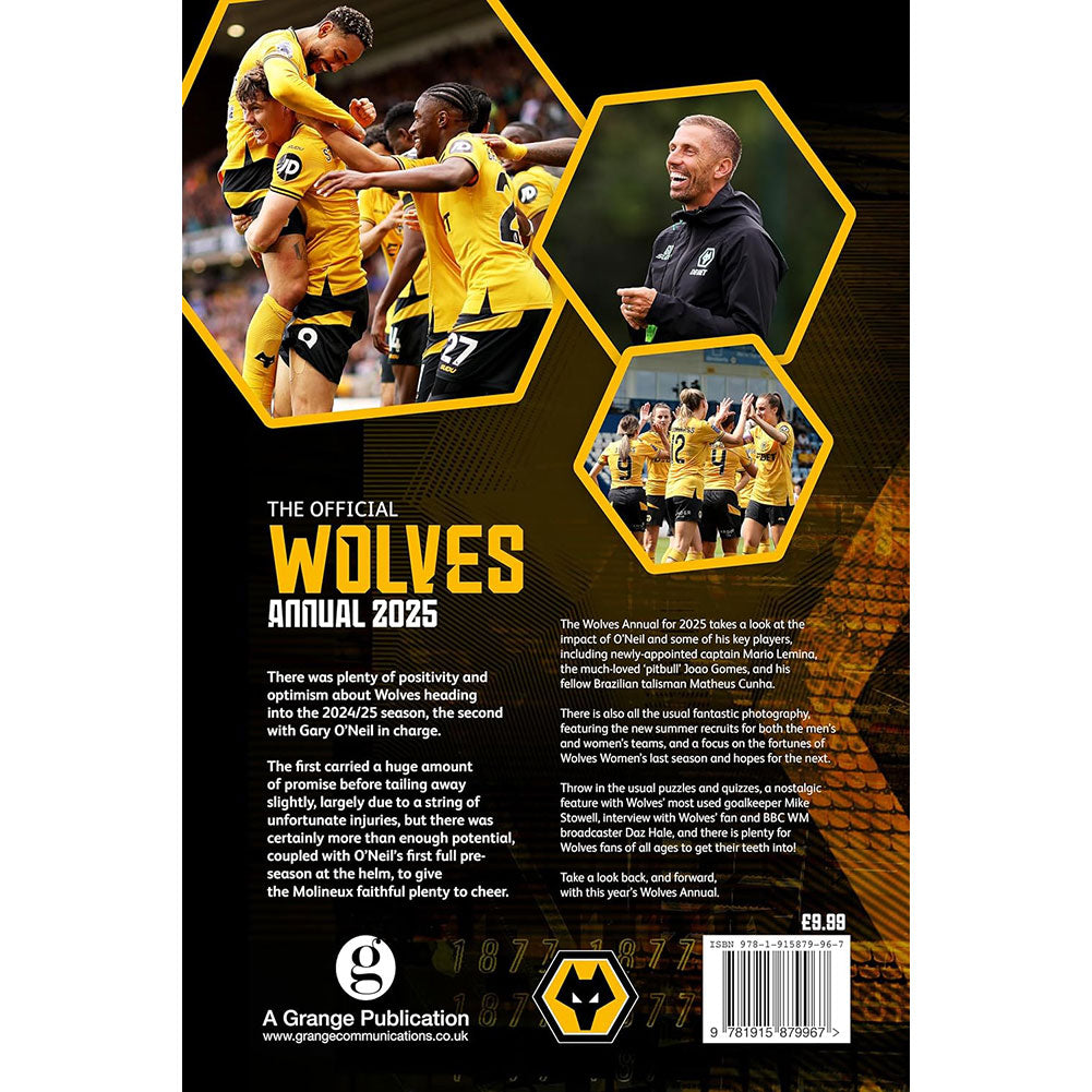Wolverhampton Wanderers FC Official 2025 Annual: 4 - Books By Wolverhampton Wanderers